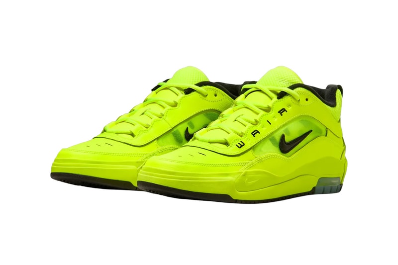 Nike SB Air Max Ishod “Tennis Ball” Volt/Volt/Black/Black  IB6212-701 Release Info