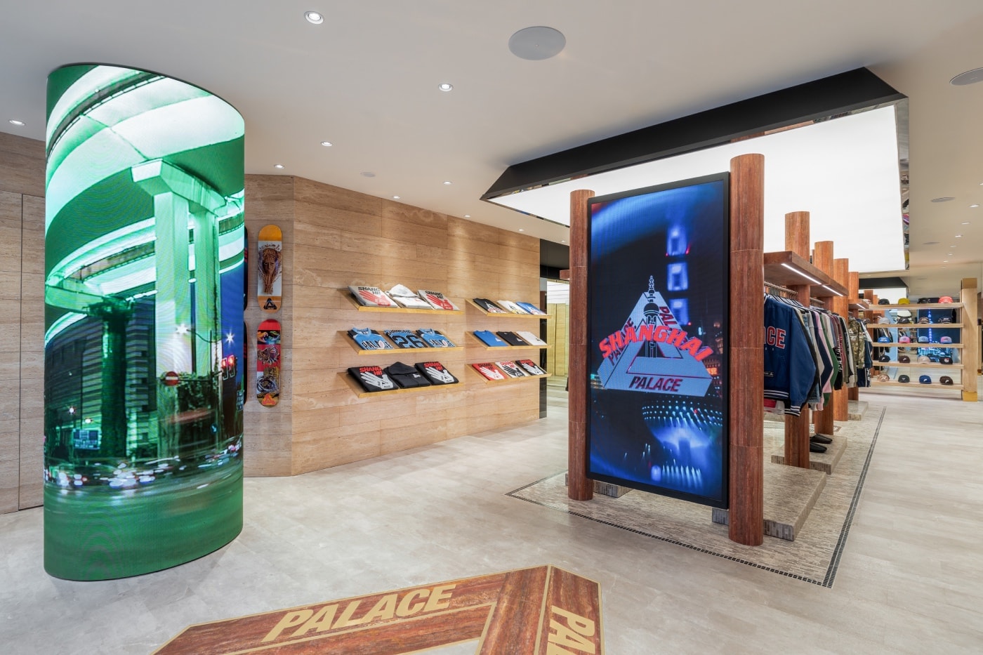 Palace Skateboards Shanghai Store Images
