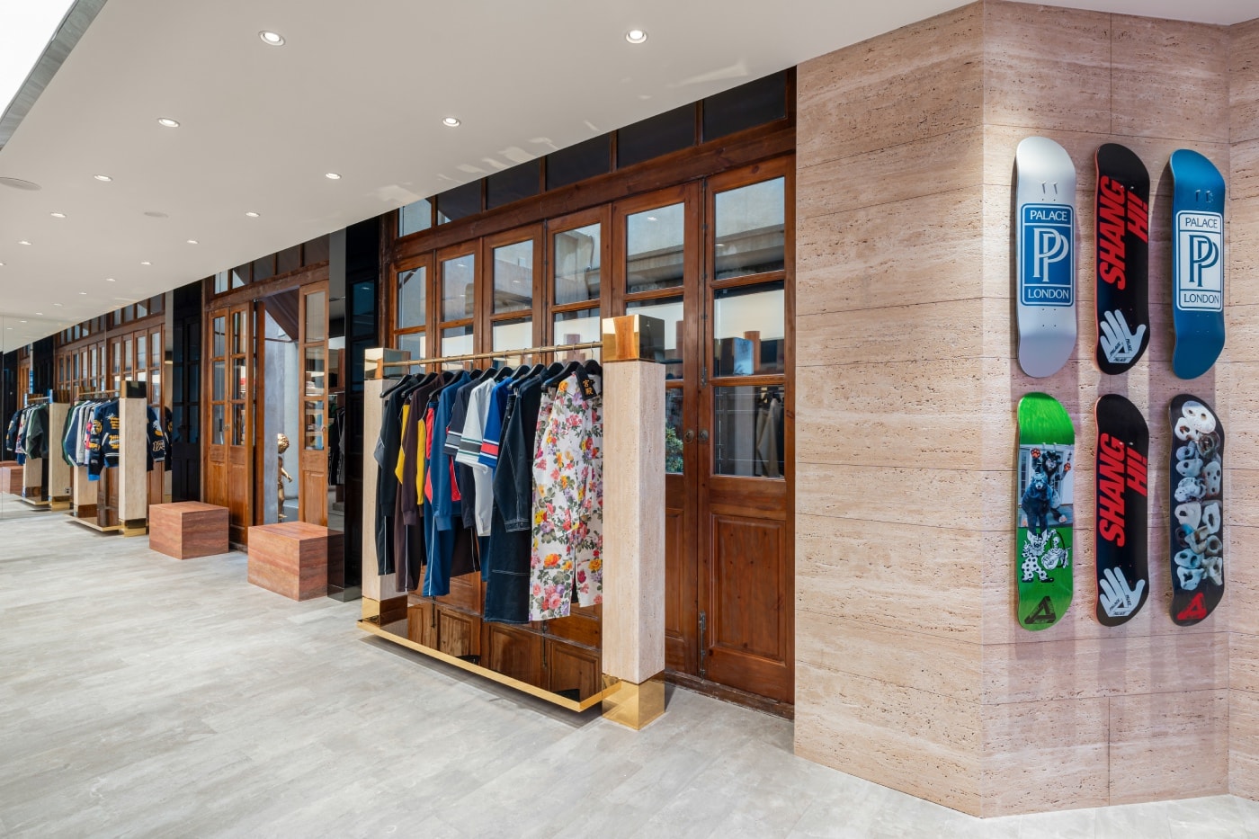 Palace Skateboards Shanghai Store Images