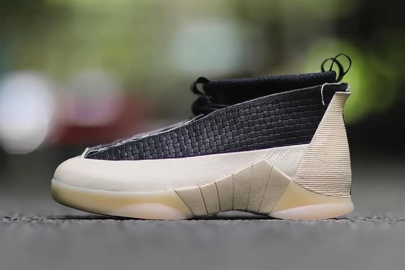 Air Jordan 15 "Black Muslin" Release Info Muslin/Black IV7637-100 jordan brand high top basketball shoe nike