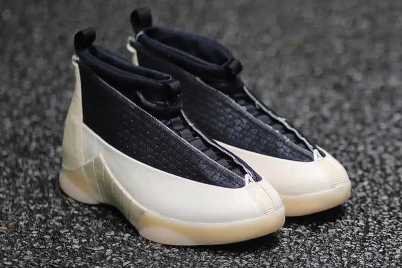Air Jordan 15 "Black Muslin" Release Info Muslin/Black IV7637-100 jordan brand high top basketball shoe nike