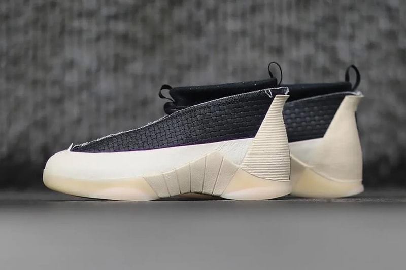 Air Jordan 15 "Black Muslin" Release Info Muslin/Black IV7637-100 jordan brand high top basketball shoe nike