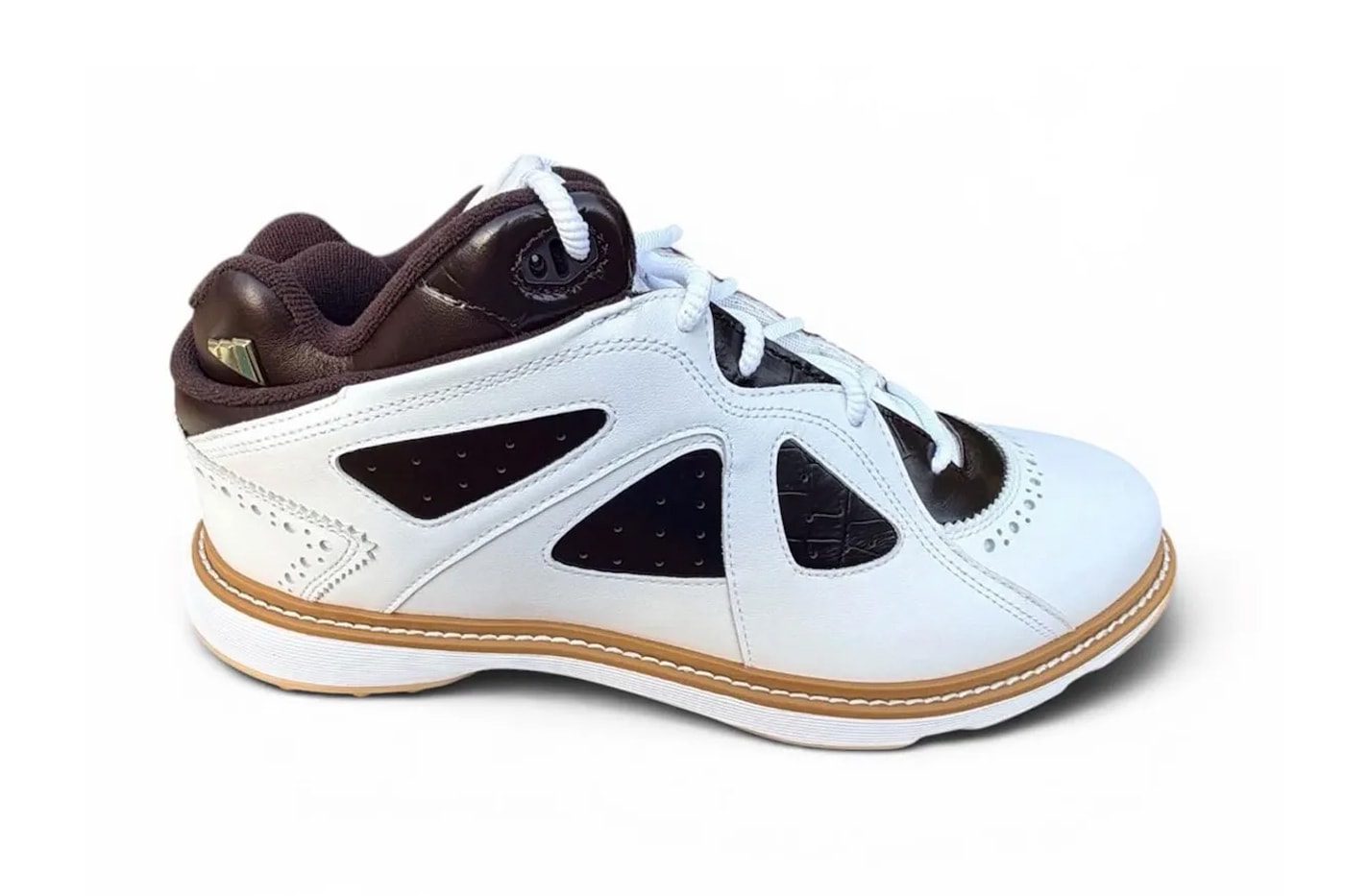 Bad Bunny x adidas Badbo 1.0 Golf Gum/Aurora Coffee-Footwear White KH6725 release info