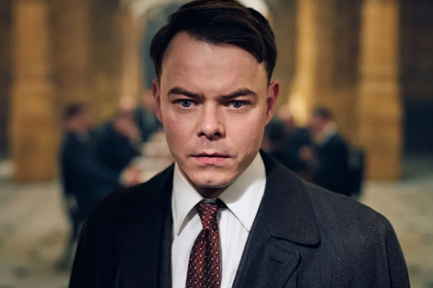 First Look at Charlie Heaton as Charles Shelby in 'Peaky Blinders' Sequel barry keoghan bbc netflix 1950s series