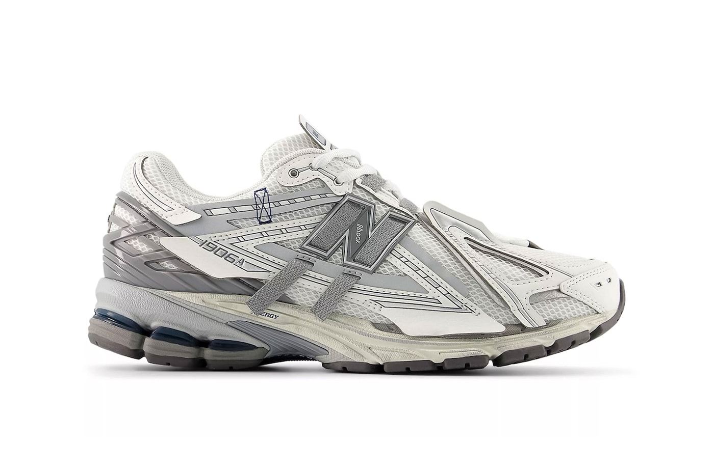 New Balance 1906A "Reflection/Shadow Grey" Release Info U190643N deconstructed synthetic overlays acteva lite n-ergy abzorb sbs