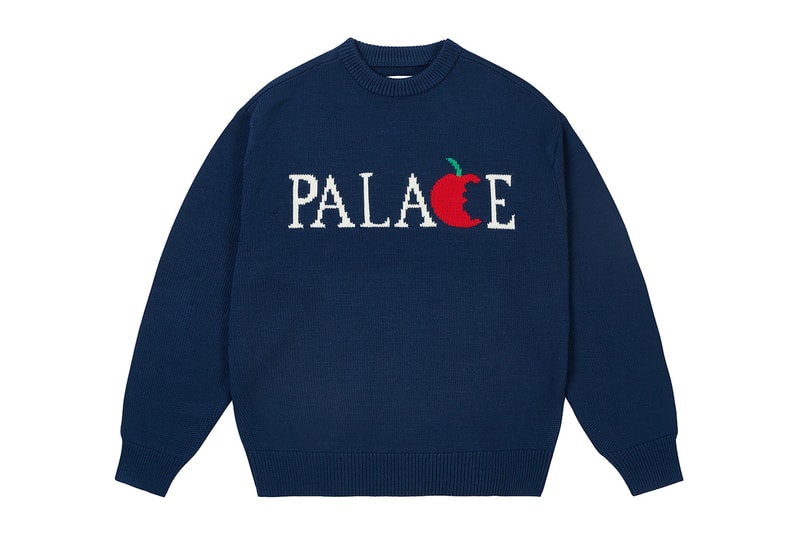Everything Dropping at Palace This Week Summer 2026 drop 4 Baggy Carp Short in Black and Flowers. - Big Apple Knit in Flashy Fluro, Navy, Off White - Golf P-Frame 5-Panel Snapback in Black, Navy and White - Rubbed P3 Hoodie in Black, Concrete Grey, Navy, skyline Blue, Deep Green rizla collab