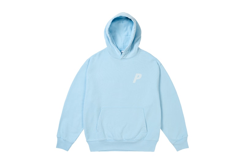 Everything Dropping at Palace This Week Summer 2026 drop 4 Baggy Carp Short in Black and Flowers. - Big Apple Knit in Flashy Fluro, Navy, Off White - Golf P-Frame 5-Panel Snapback in Black, Navy and White - Rubbed P3 Hoodie in Black, Concrete Grey, Navy, skyline Blue, Deep Green rizla collab