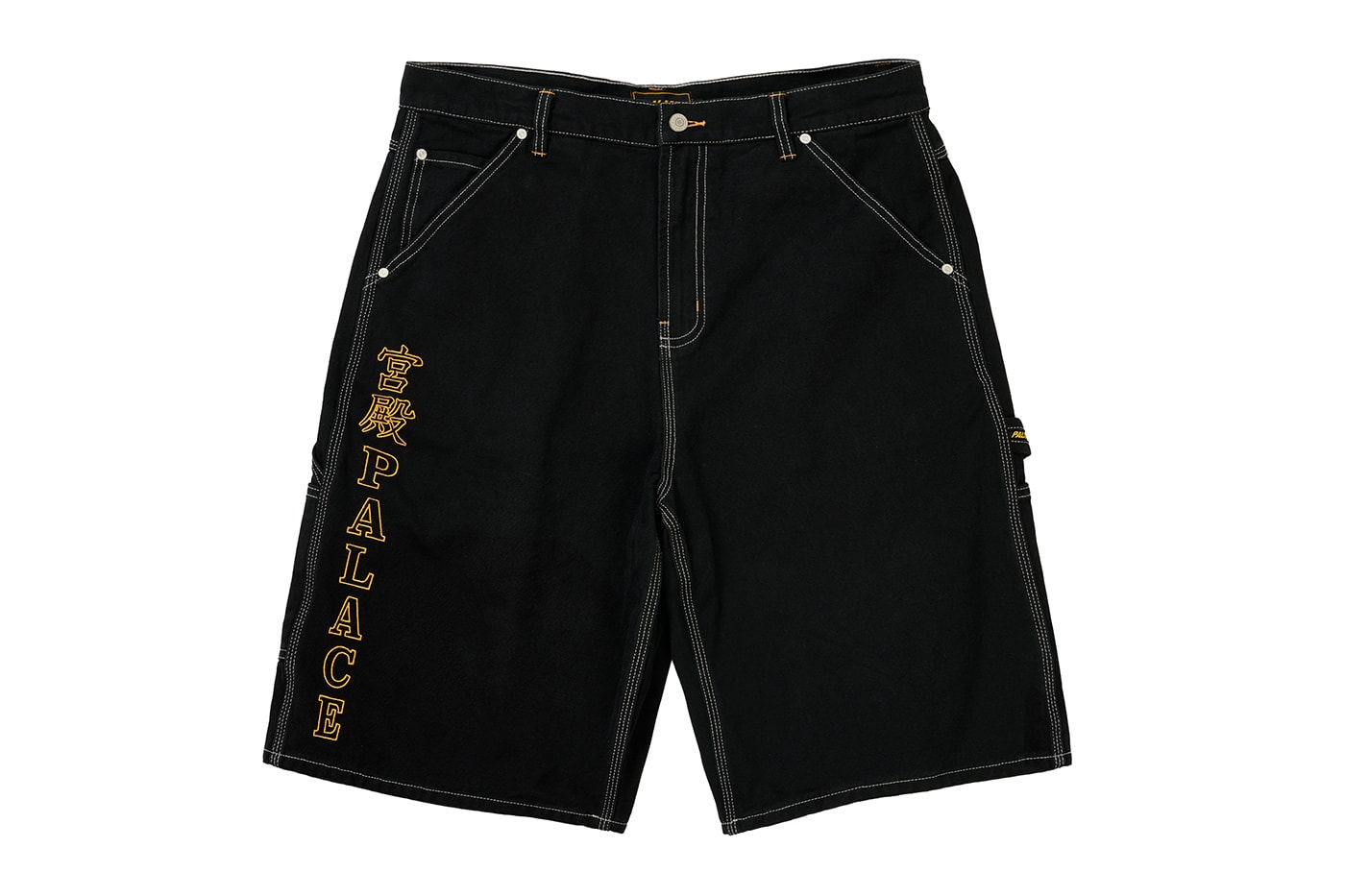 Everything Dropping at Palace This Week Summer 2026 drop 4 Baggy Carp Short in Black and Flowers. - Big Apple Knit in Flashy Fluro, Navy, Off White - Golf P-Frame 5-Panel Snapback in Black, Navy and White - Rubbed P3 Hoodie in Black, Concrete Grey, Navy, skyline Blue, Deep Green rizla collab