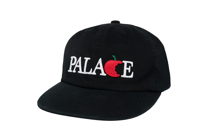 Everything Dropping at Palace This Week Summer 2026 drop 4 Baggy Carp Short in Black and Flowers. - Big Apple Knit in Flashy Fluro, Navy, Off White - Golf P-Frame 5-Panel Snapback in Black, Navy and White - Rubbed P3 Hoodie in Black, Concrete Grey, Navy, skyline Blue, Deep Green rizla collab