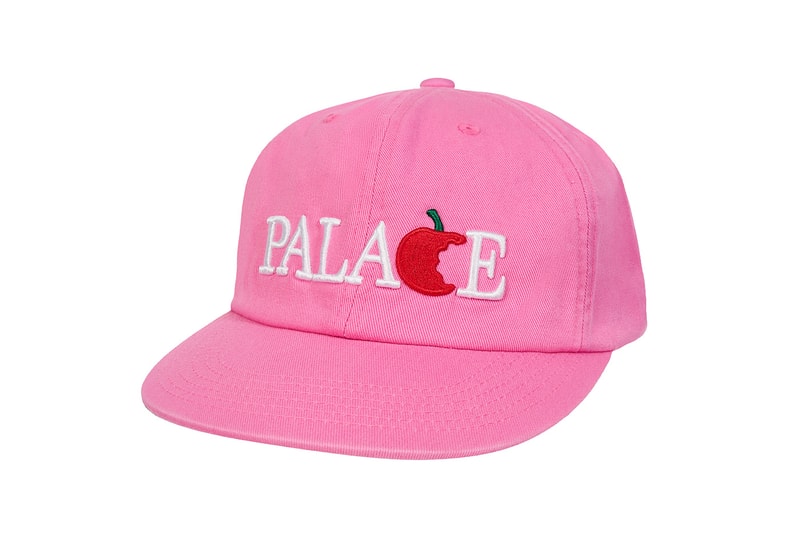 Everything Dropping at Palace This Week Summer 2026 drop 4 Baggy Carp Short in Black and Flowers. - Big Apple Knit in Flashy Fluro, Navy, Off White - Golf P-Frame 5-Panel Snapback in Black, Navy and White - Rubbed P3 Hoodie in Black, Concrete Grey, Navy, skyline Blue, Deep Green rizla collab