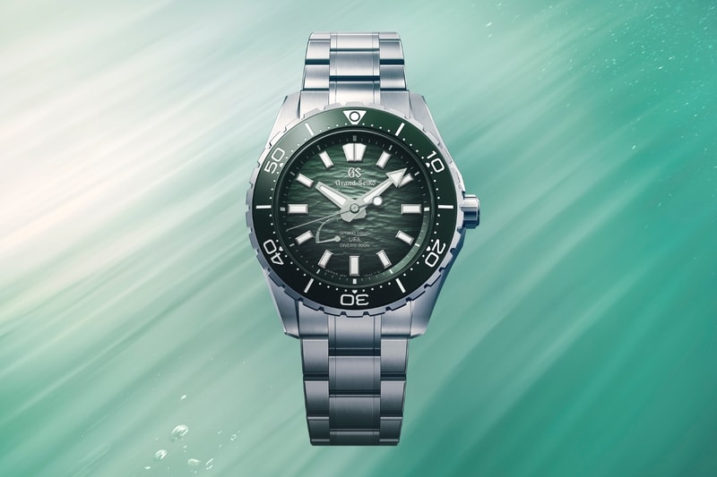 Grand Seiko Spring Drive U.F.A. Ushio 300 Diver Info SLGB023 Ushio Blue SLGB025 Ushio Green