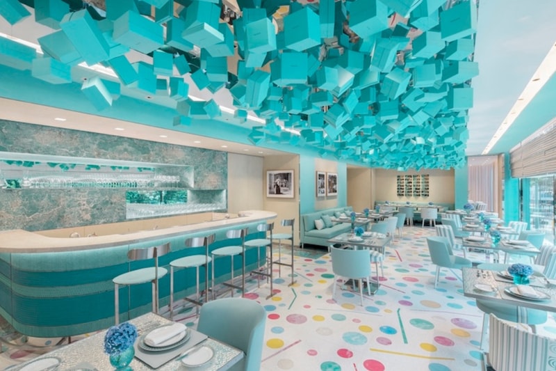 Tiffany & Co Blue Box Café Lee Gardens Hong Kong  Menu Opening Info Chef Agustin Balbi Breakfast at Tiffany's Afternoon Tea All Day cafe Menu