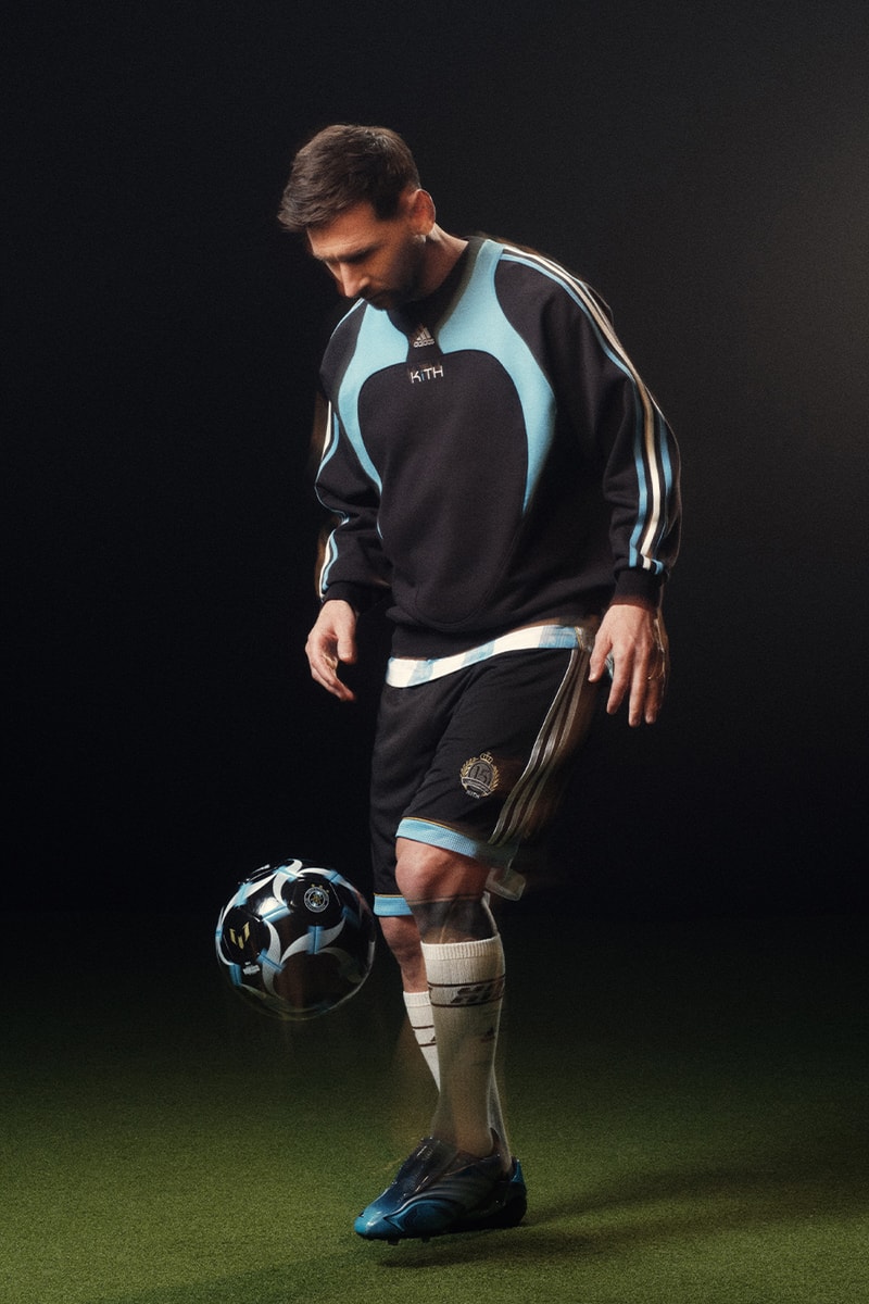 Kith and adidas Football Pay the Ultimate Tribute With Lionel Messi Collaborative Collection COPA Mundial 17 UltraBOOST F50 Megaride walkable cleat