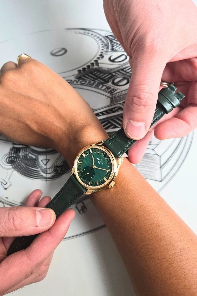 Zenith G.F.J Collecrion  Calibre 135 Design Story Collaboration Manufacture Studio Visit Le Locle Neuchâtel Interview Romain Marietta Laurence Bodenmann Sébastien Gobert