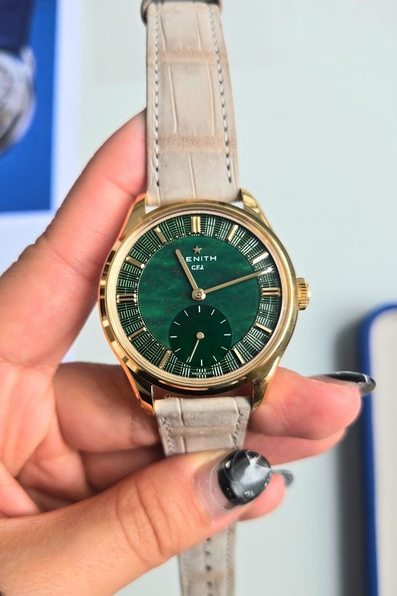 Zenith G.F.J Collecrion  Calibre 135 Design Story Collaboration Manufacture Studio Visit Le Locle Neuchâtel Interview Romain Marietta Laurence Bodenmann Sébastien Gobert