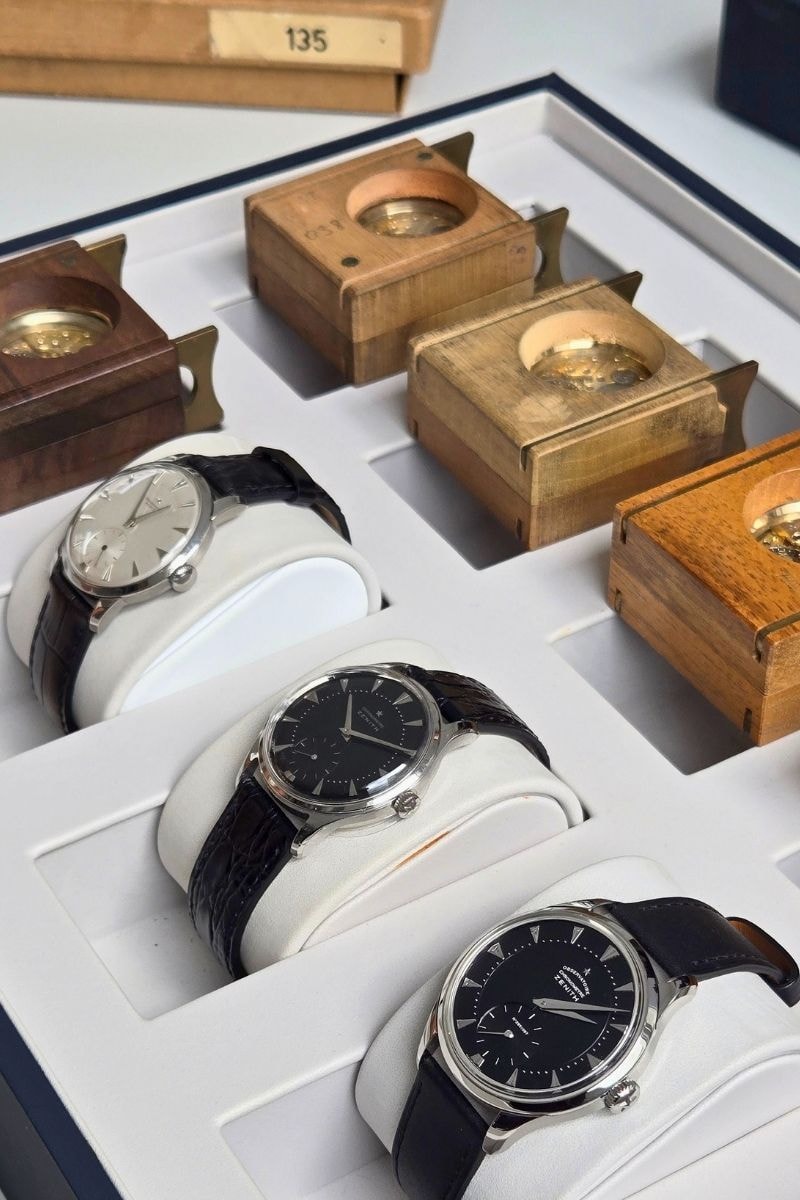 Zenith G.F.J Collecrion  Calibre 135 Design Story Collaboration Manufacture Studio Visit Le Locle Neuchâtel Interview Romain Marietta Laurence Bodenmann Sébastien Gobert