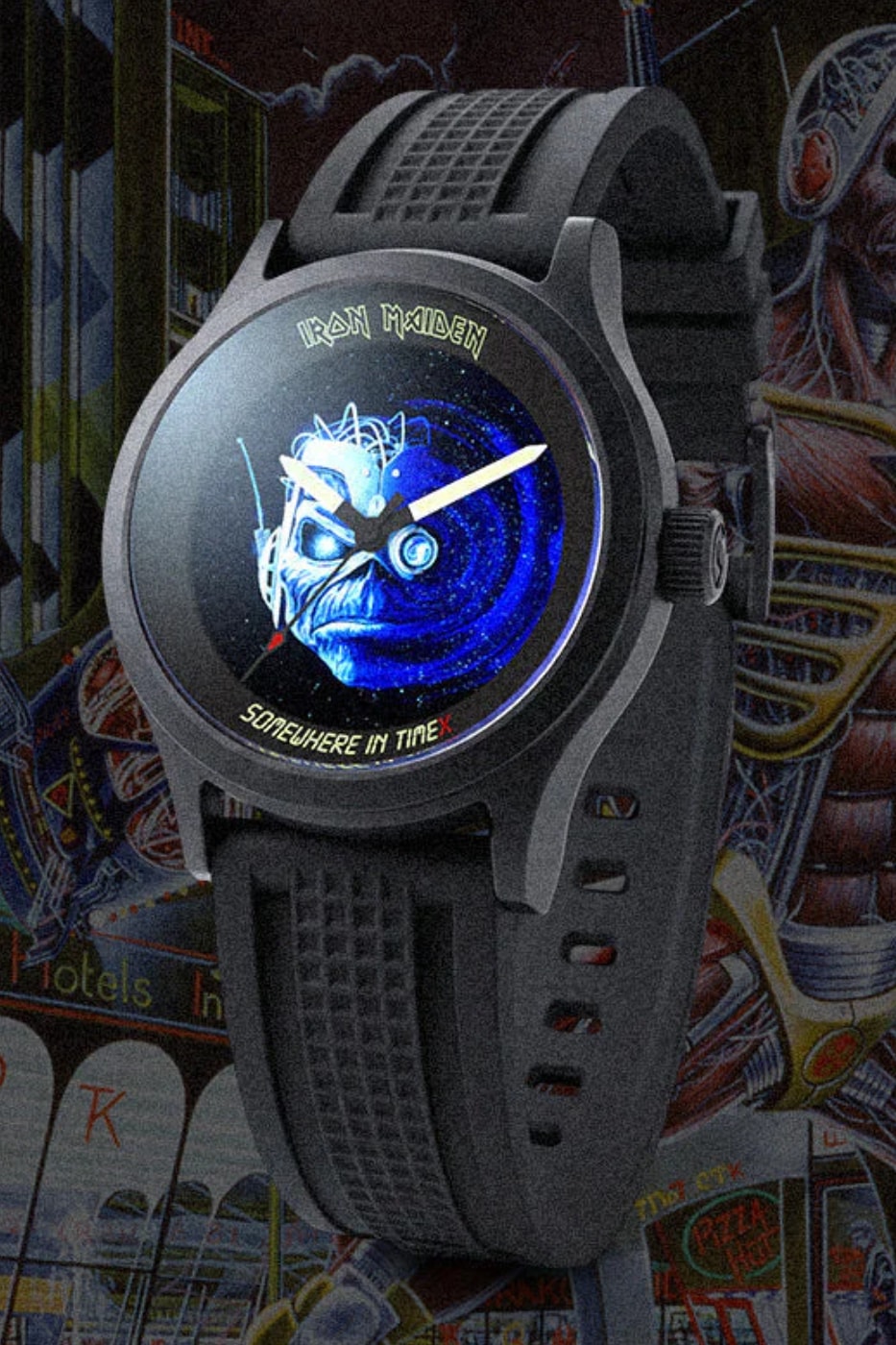 Timex Iron Maiden somewhere in time 1986 Tribute Watch tw6a34000 Release Info