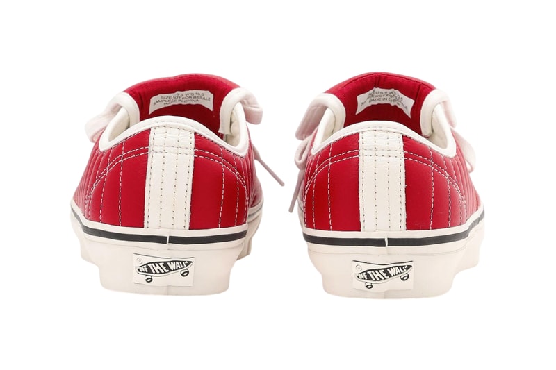 Vans Premium Authentic 44 Ext Copa Racing Red VN000Z9QIZQ Release Info