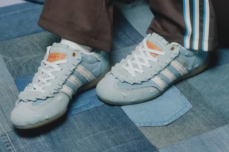 adidas Handball Spezial LT Atmos “Denim” KJ5754 adidas Handball Spezial Lo Pro Atmos Pink “Denim” KJ5755 Release Info