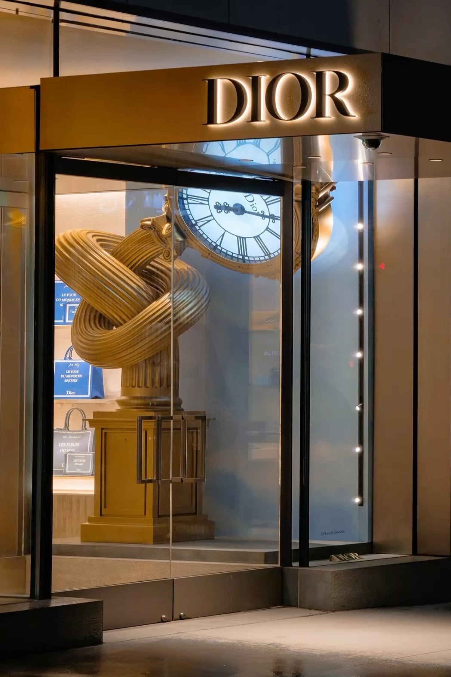 Alex Chinneck Dior  Sculpture Flagship Installations Art Artworks