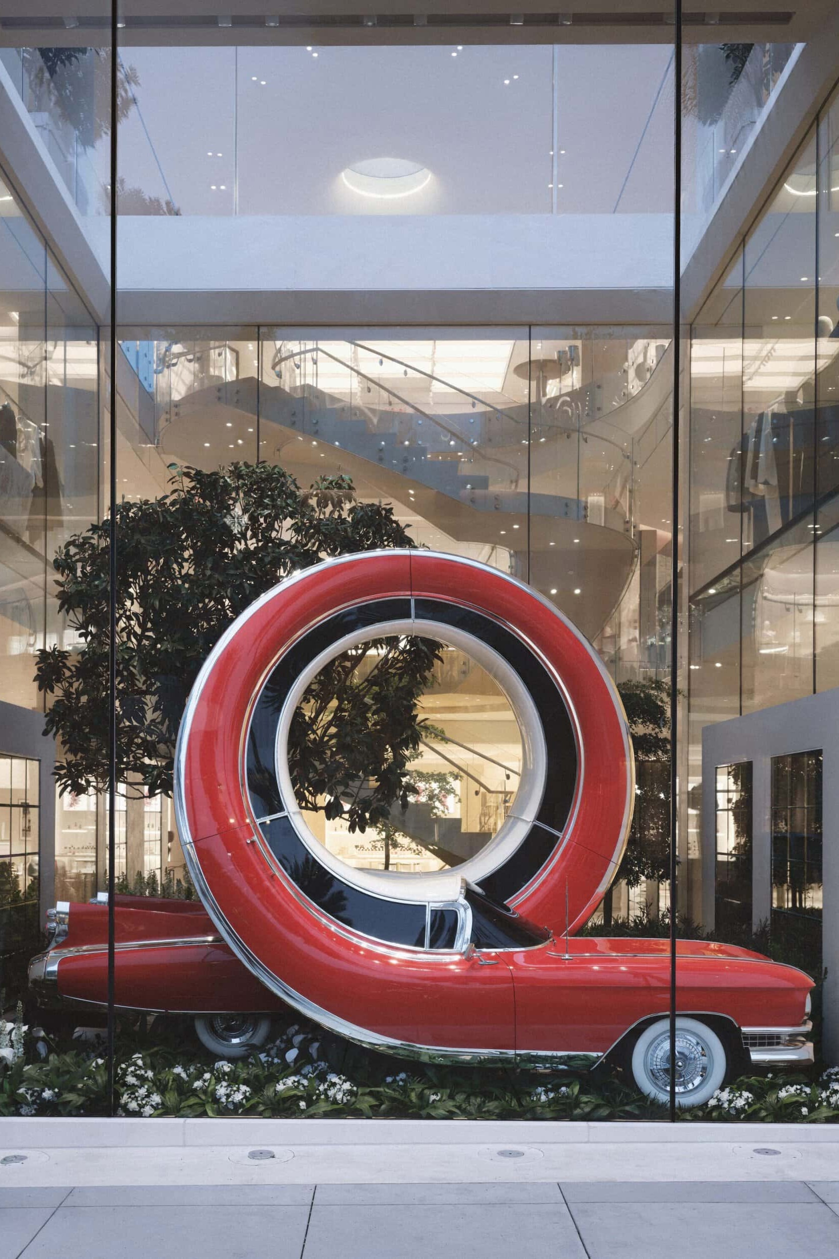 Alex Chinneck Dior  Sculpture Flagship Installations Art Artworks