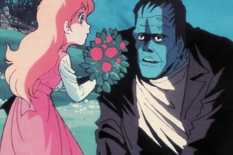 Frankenstein Legend of Terror 4K restoration still from the 1981 Toei Animation anime film