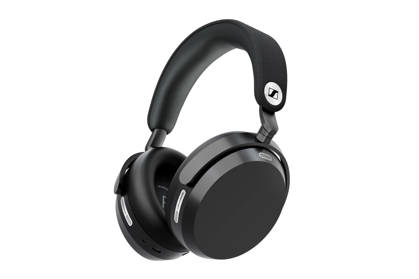 Sennheiser Momentum 5 Wireless headphones with user-replaceable battery in black finish