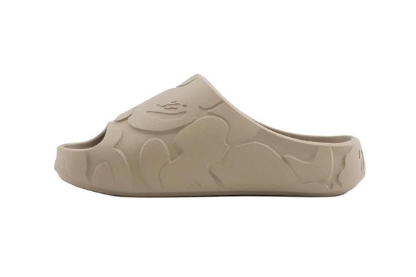 BAPE Slides Camo pack beige black Release Info