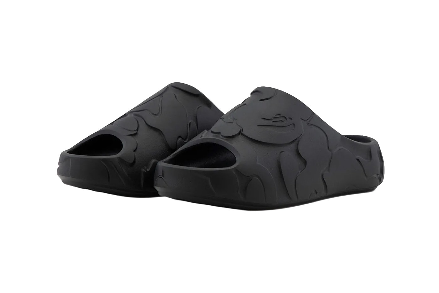 BAPE Slides Camo pack beige black Release Info