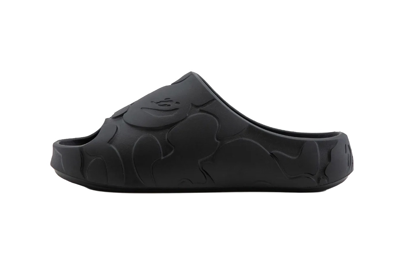 BAPE Slides Camo pack beige black Release Info