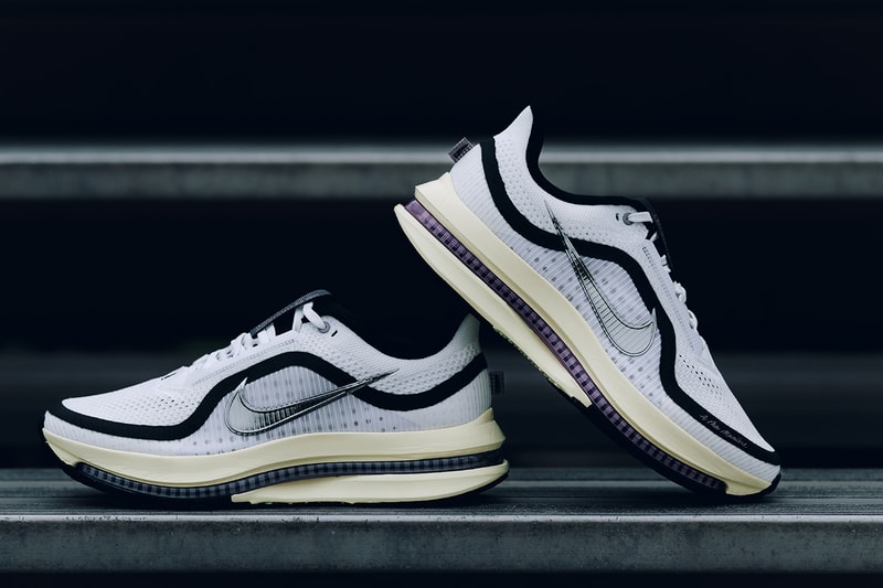 A Ma Maniére and Nike Introduce the Pegasus Premium black hbcu Summit White and Metallic Silver