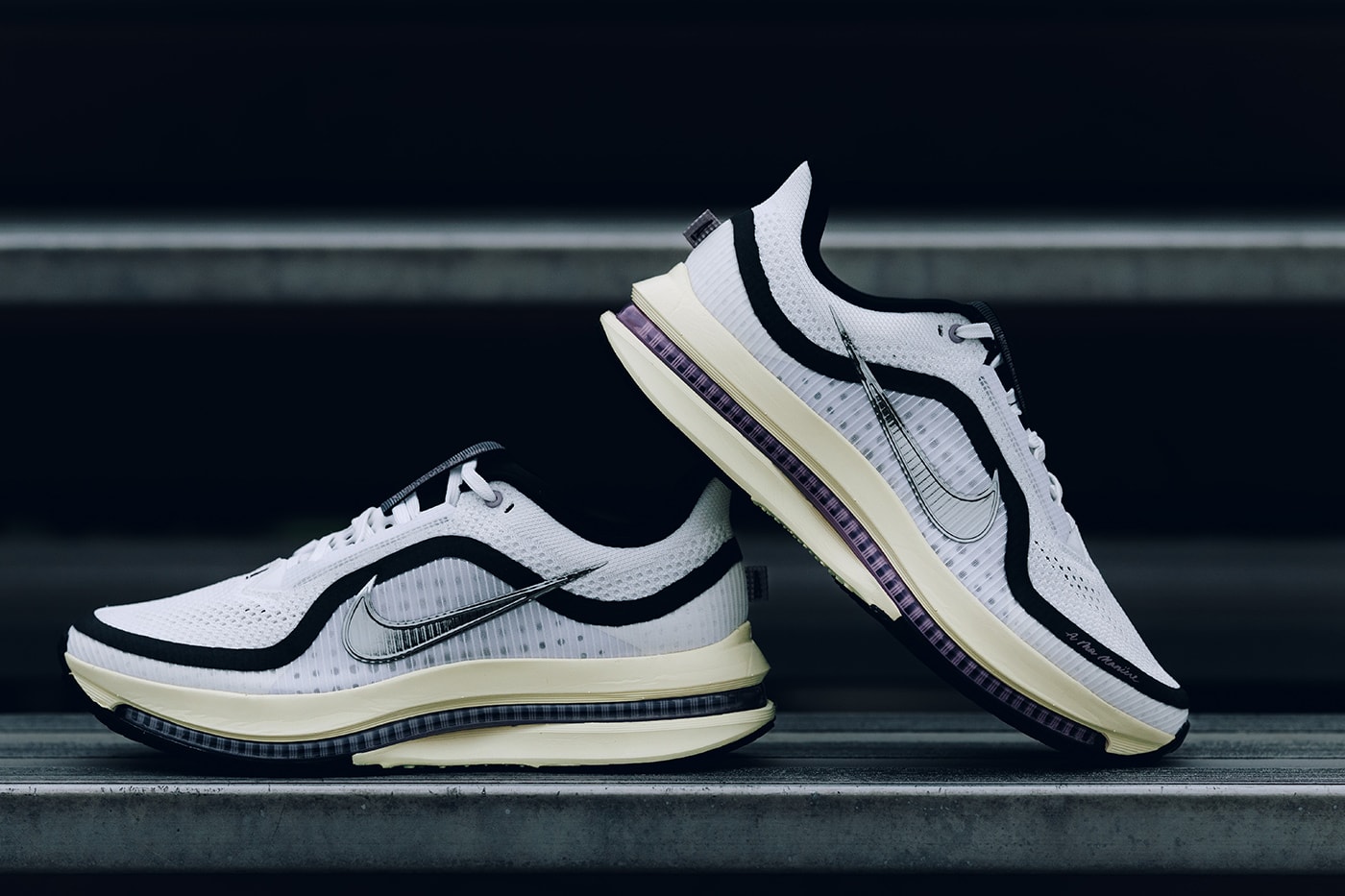 A Ma Maniére Pegasus Premium side profile showing ZoomX and ReactX midsole