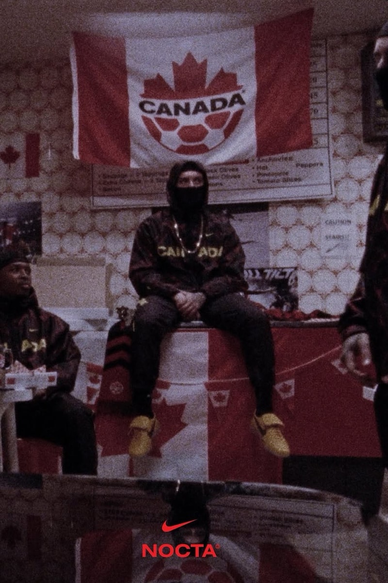 Drake's NOCTA and Nike Tease Upcoming 2026 Canada Soccer Collection and Cryoshot SP canmnt
