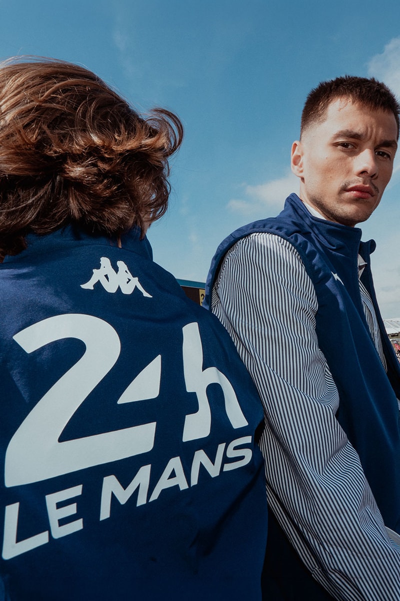 Kappa 24 hours of le mans racing france italian automobile club de l'ouest eroi team kit fanwear heritage sports style collection 2026