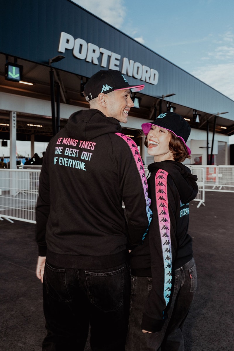 Kappa 24 hours of le mans racing france italian automobile club de l'ouest eroi team kit fanwear heritage sports style collection 2026