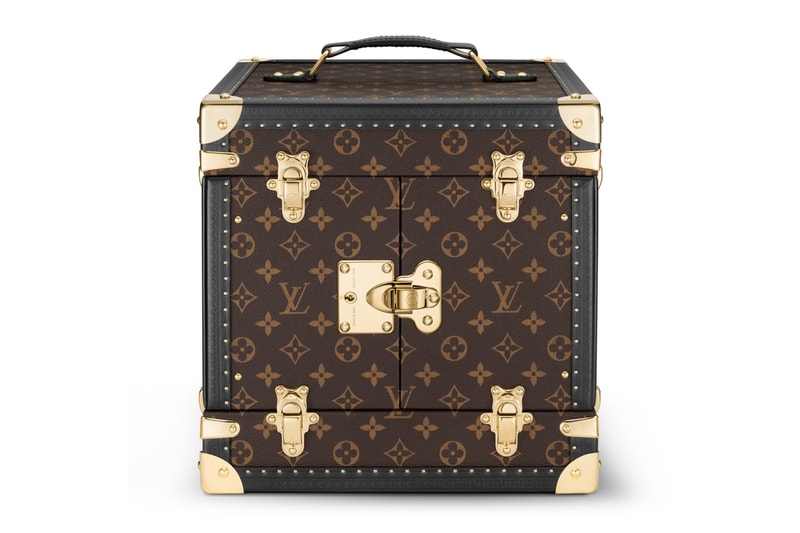 Louis Vuitton Unity Time Object clock with skeletonized movement and diamond time display for UNICEF charity auction