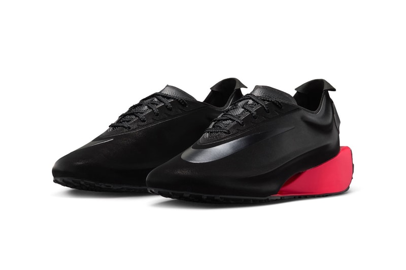 Nike First Sight Noir "Black/Bright Crimson" Black/Bright Crimson-Metallic Dark Grey HQ2409-004