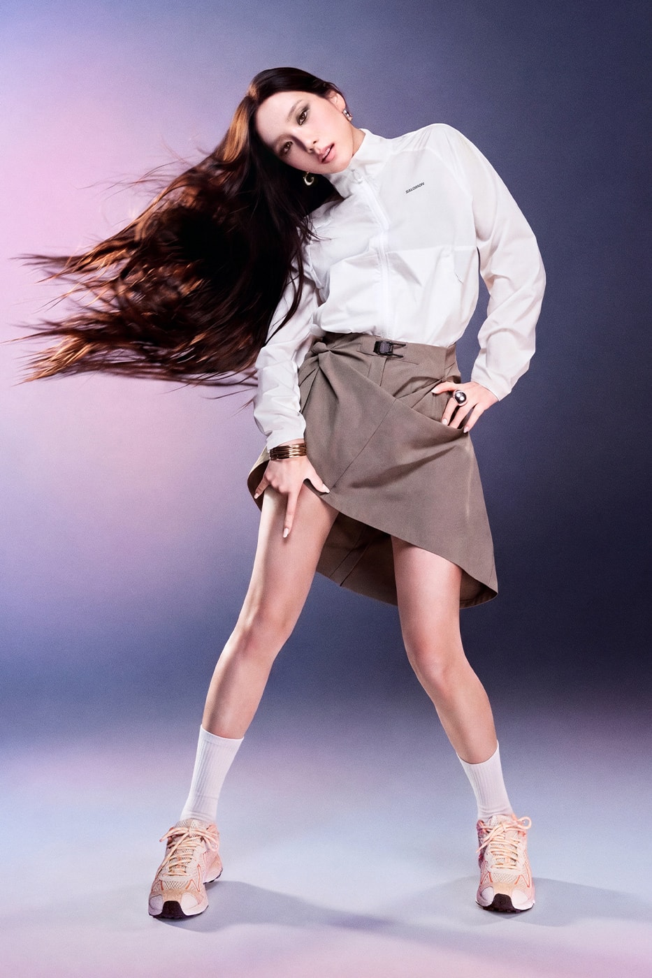 BLACKPINK JISOO Named Global Ambassador of Salomon announcement mountain outdoor wear brand
