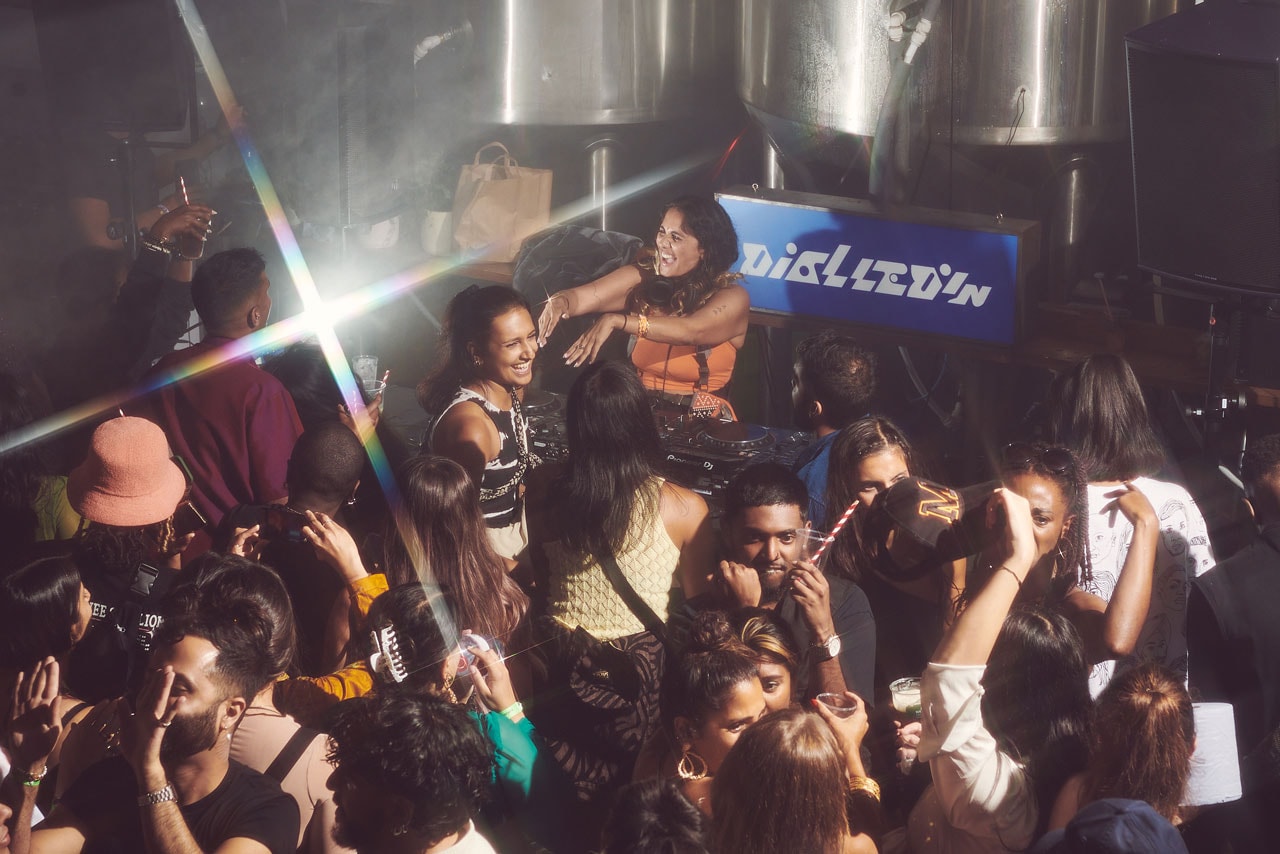 dialled in ahadadream south asian diaspora music electronic UK platform glastonbury barbican record label arrivals bass dhol raf saperra excise dept skrillex manara lifafa 