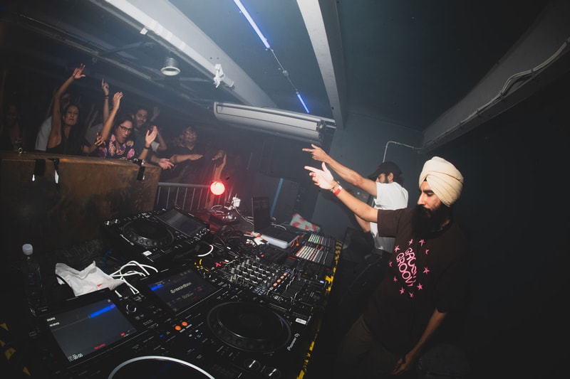 dialled in ahadadream south asian diaspora music electronic UK platform glastonbury barbican record label arrivals bass dhol raf saperra excise dept skrillex manara lifafa 