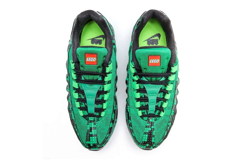 Nike × LEGO Air Max 95 "Lucky Green" (グレードスクール限定・IO4799-300) 画像 3