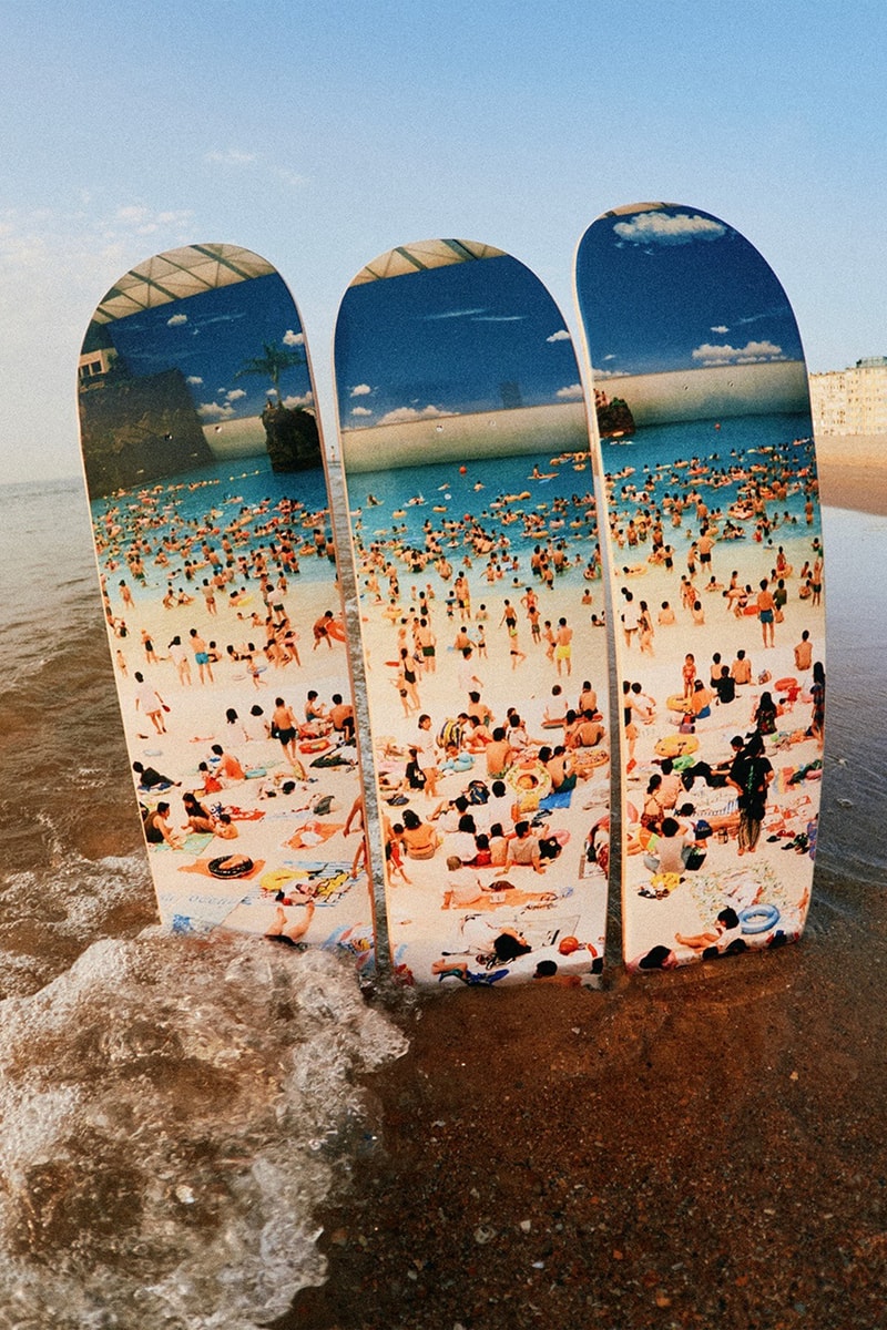 Martin Parr x THE SKATEROOM Collab Release Info Art Artworks Beach
