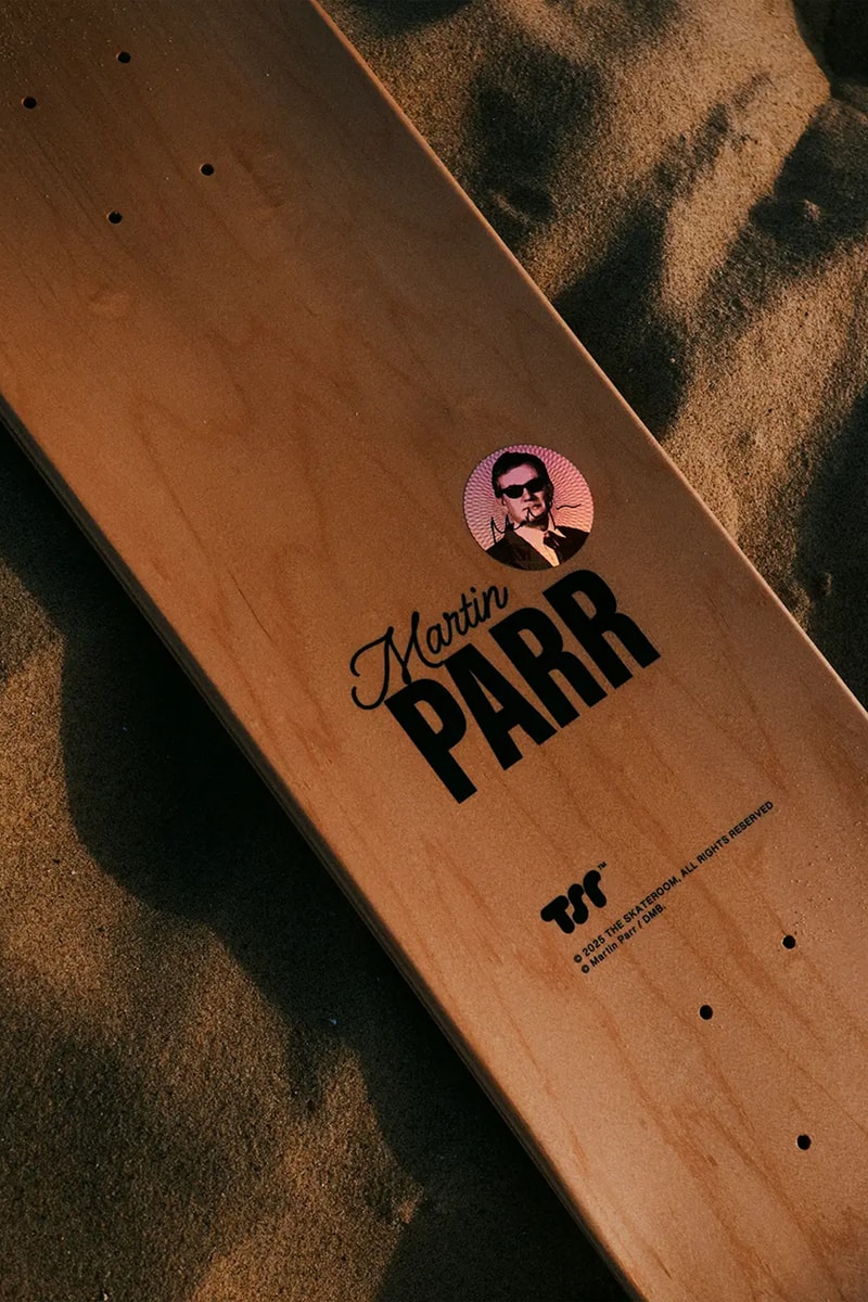 Martin Parr x THE SKATEROOM Collab Release Info Art Artworks Beach