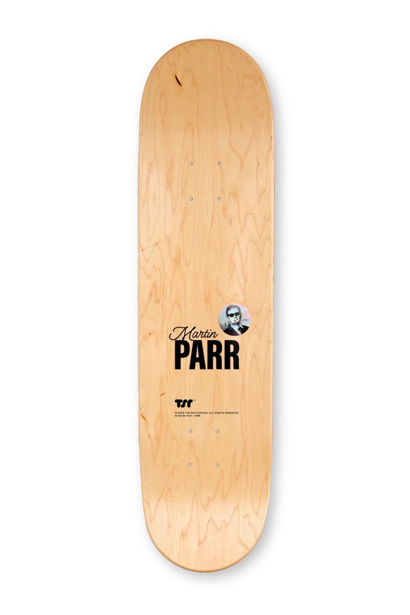Martin Parr x THE SKATEROOM Collab Release Info Art Artworks Beach