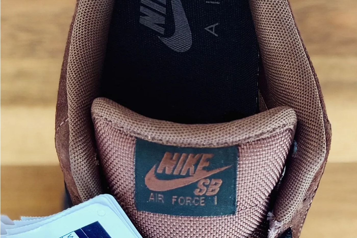 Nike SB Air Force 1 Low “Light Chocolate” Light Chocolate/Black-Light Chocolate HM8517-201