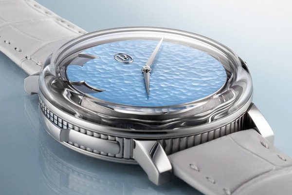 Parmigiani Fleurier Tourbillon Carillon PF950 Manufacture movement PFH996-2010001-300181 Morning Blue Objets D’Art Collection