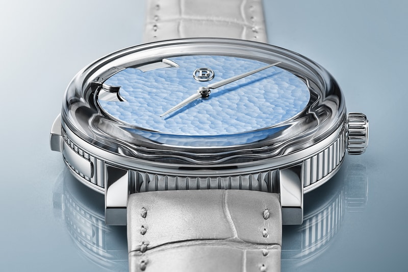 Parmigiani Fleurier Tourbillon Carillon PF950 Manufacture movement PFH996-2010001-300181 Morning Blue Objets D’Art Collection
