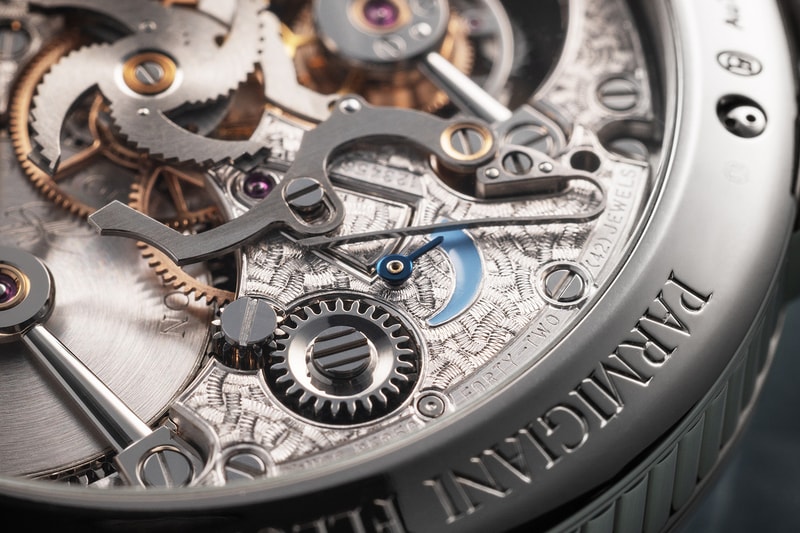 Parmigiani Fleurier Tourbillon Carillon PF950 Manufacture movement PFH996-2010001-300181 Morning Blue Objets D’Art Collection
