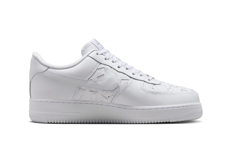 Nike Air Force 1 Low "White Stars" IM5750-100 Release Info White/Metallic Silver