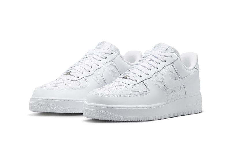 Nike Air Force 1 Low "White Stars" IM5750-100 Release Info White/Metallic Silver